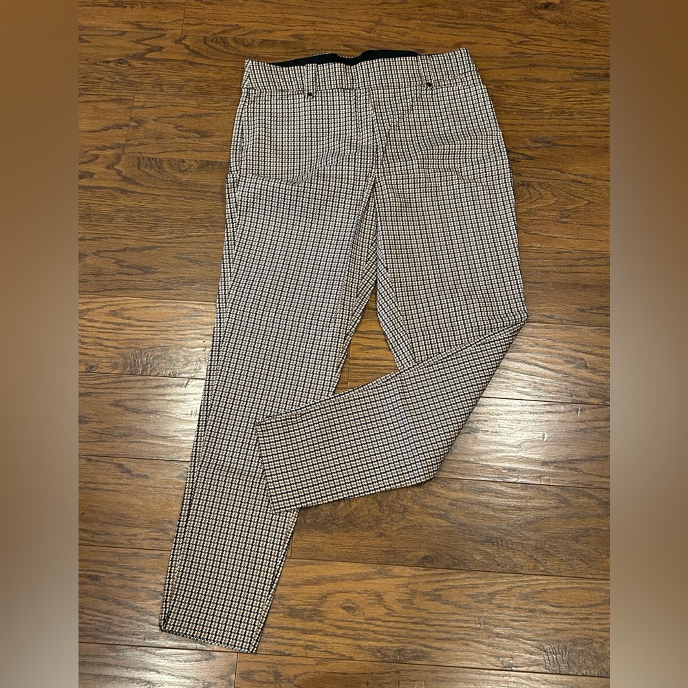 Maurices Black and White Ankle Pants